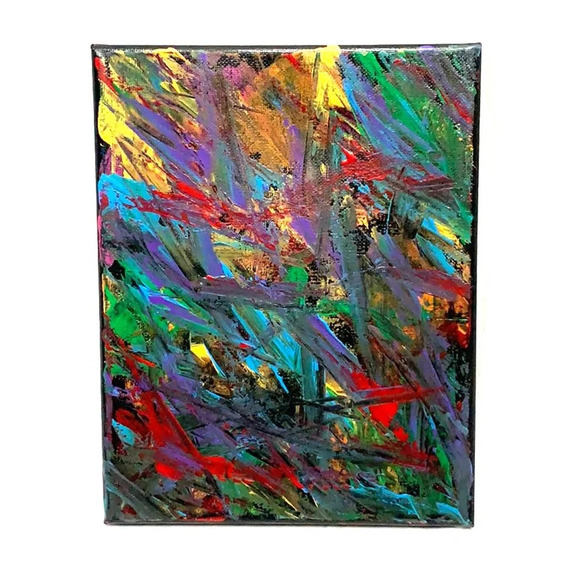 MoodyAbstractDesigns Other - “The Darkness and the Light” original art - 8”x10”